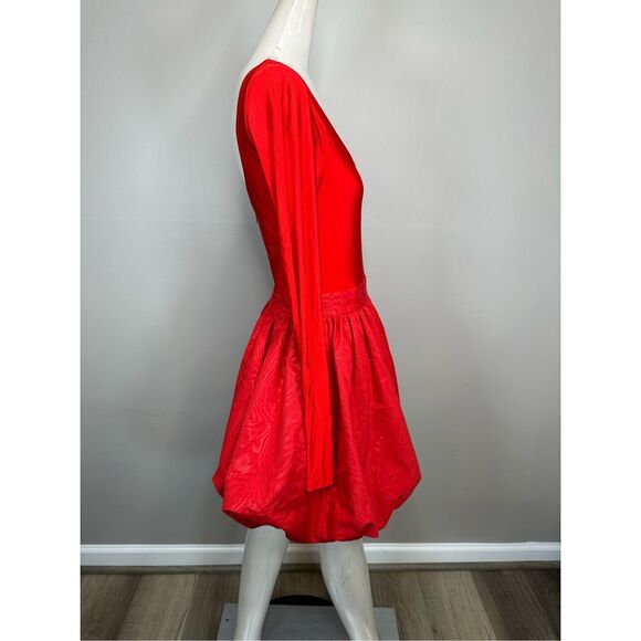 Alice + Olivia Chara Bubble-Hem Minidress Size US8 $495 - Picture 10 of 13